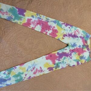 Spiritual gangster tie died leggings size medium/large